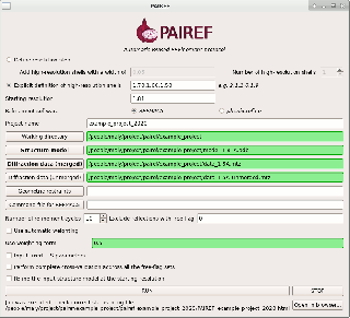 PAIREF screenshot